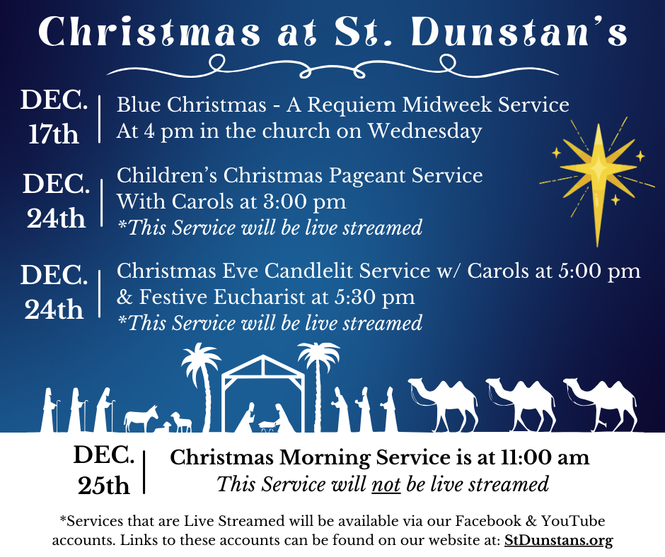 25 christmas schedule